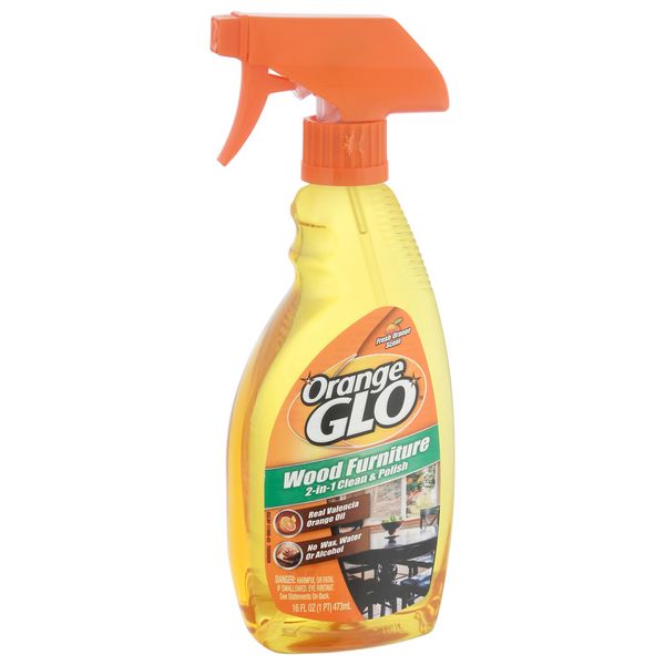 Orange Glo Wood Furniture Cleaner & Polish - 16 oz